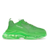 Кроссовки Balenciaga Triple S Clear Sole Bright Green