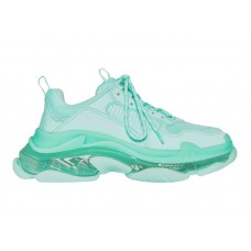 Кроссовки Balenciaga Triple S Clear Sole Green