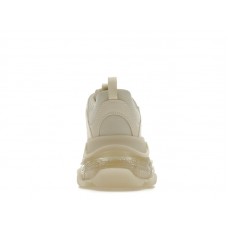 Кроссовки Balenciaga Triple S Clear Sole Beige