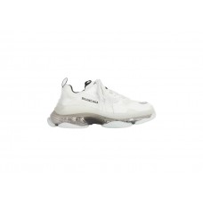 Кроссовки Blalenciaga Triple S Clear Sole White Grey