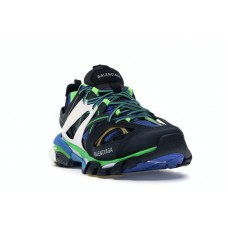 Кроссовки Balenciaga Track Green White Blue