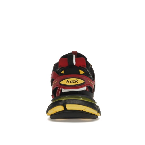 Кроссы Balenciaga Track Trainers Burgundy Black - мужская сетка размеров