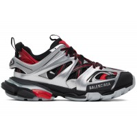 Кроссовки Balenciaga Track Black Red White Silver