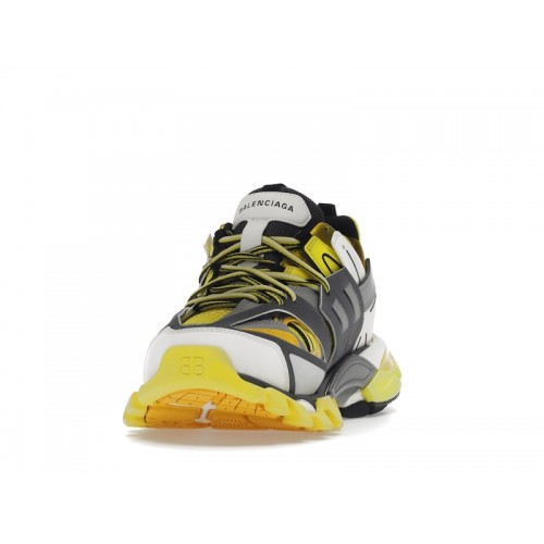Кроссы Balenciaga Track Yellow - мужская сетка размеров