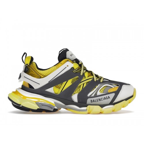 Кроссы Balenciaga Track Yellow - мужская сетка размеров