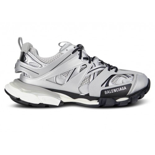 Кроссы Balenciaga Track Silver - мужская сетка размеров