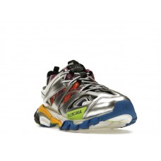 Кроссовки Balenciaga Track Leather Free White Silver Multi
