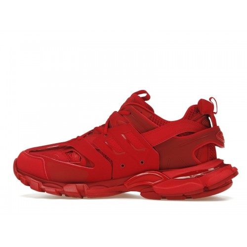 Кроссы Balenciaga Track Trainer Red - мужская сетка размеров
