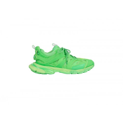 Кроссы Balenciaga Track Fluo Green - мужская сетка размеров