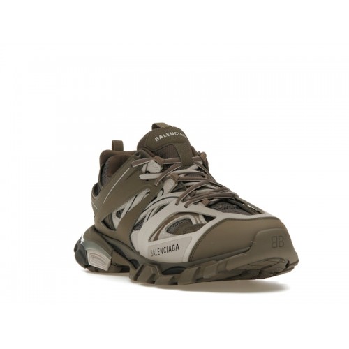 Кроссы Balenciaga Track Brown Beige - мужская сетка размеров