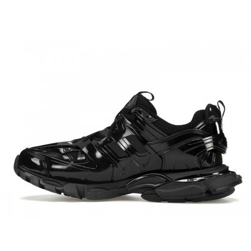 Кроссы Balenciaga Track Black Patent - мужская сетка размеров