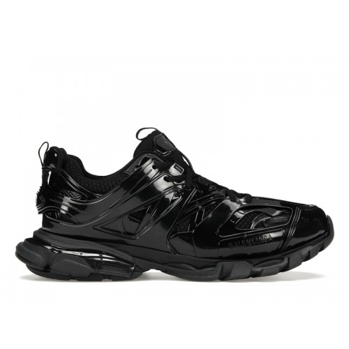 Кроссы Balenciaga Track Black Patent - мужская сетка размеров