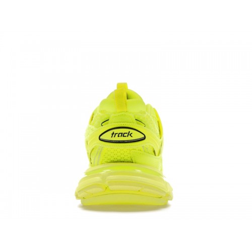 Кроссы Balenciaga Track Full Mesh Neon Yellow Black - мужская сетка размеров