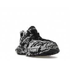 Balenciaga Track Graffiti Black White