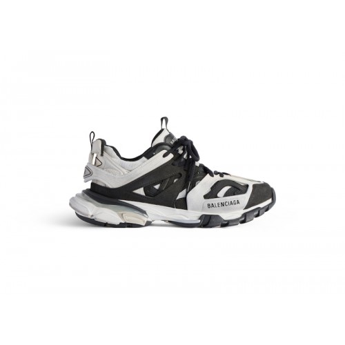 Кроссы Balenciaga Track Grey Black White - мужская сетка размеров