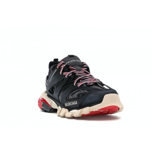Кроссы Balenciaga Track Black Red (W) - женская сетка размеров
