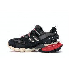 Женские кроссовки Balenciaga Track Black Red (W)