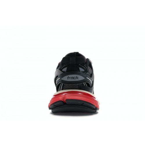 Кроссы Balenciaga Track Black Red (W) - женская сетка размеров