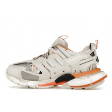 Женские кроссовки Balenciaga Track White Orange (W)
