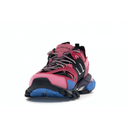 Кроссы Balenciaga Track Pink Blue (W) - женская сетка размеров