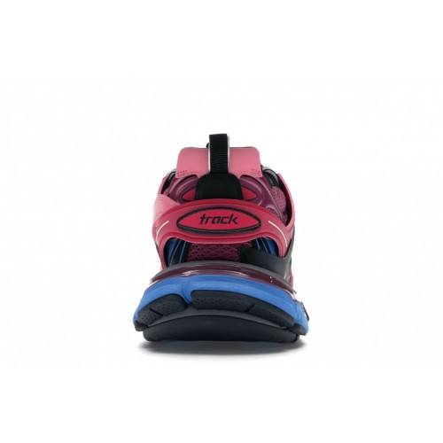 Кроссы Balenciaga Track Pink Blue (W) - женская сетка размеров