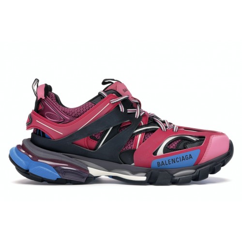 Кроссы Balenciaga Track Pink Blue (W) - женская сетка размеров