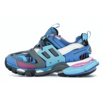 Женские кроссовки Balenciaga Track Runners Blue (W)