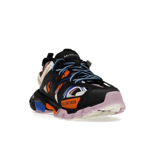 Кроссы Balenciaga Track Trainers Black Orange (W) - женская сетка размеров