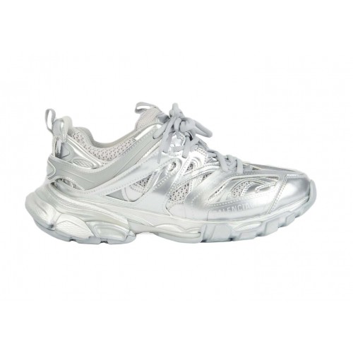 Кроссы Balenciaga Track Silver (W) - женская сетка размеров