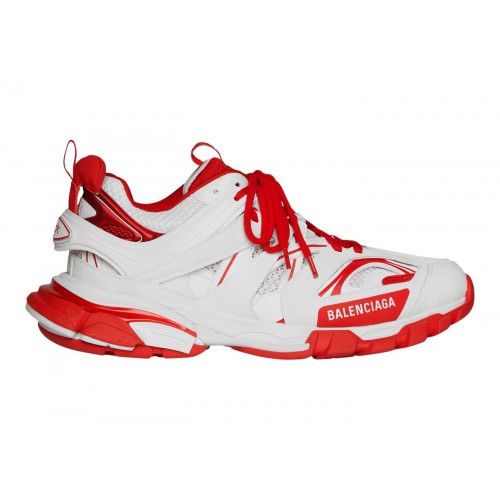 Кроссы Balenciaga Track Red White (W) - женская сетка размеров