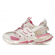 Женские кроссовки Balenciaga Track White Pink (W)