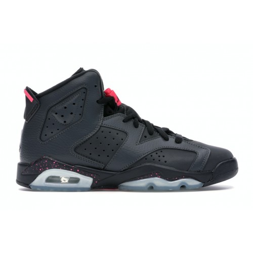 Кроссы Jordan 6 Retro Hyper Pink (GS) - подростковая сетка размеров