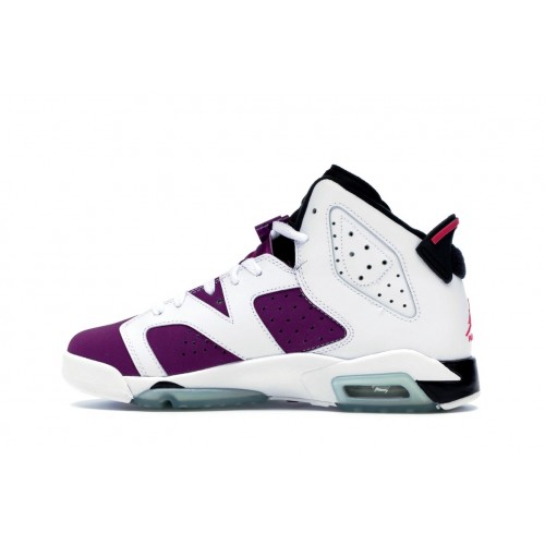 Кроссы Jordan 6 Retro Grape (GS) - подростковая сетка размеров