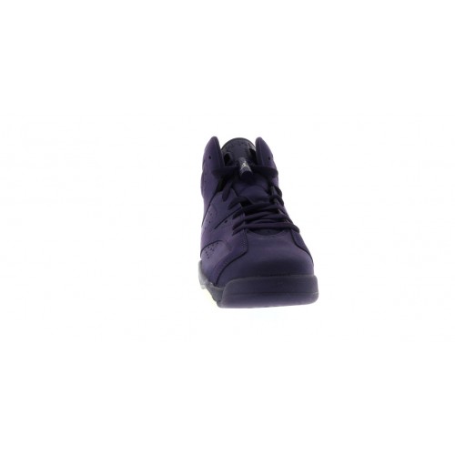 Кроссы Jordan 6 Retro Purple Dynasty (GS) - подростковая сетка размеров