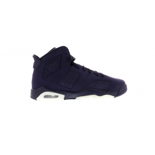 Кроссы Jordan 6 Retro Purple Dynasty (GS) - подростковая сетка размеров