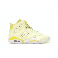 Подростковые кроссовки Jordan 6 Retro Dynamic Yellow Floral (GS)