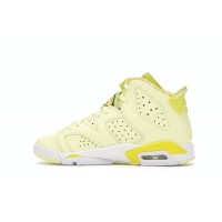 Подростковые Jordan 6 Retro Dynamic Yellow Floral (GS)