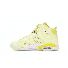 Подростковые Jordan 6 Retro Dynamic Yellow Floral (GS)
