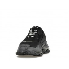 Женские кроссовки Balenciaga Triple S Black Clear Sole (W)