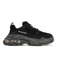 Женские кроссовки Balenciaga Triple S Black Clear Sole (W)