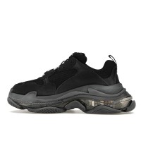 Женские кроссовки Balenciaga Triple S Black Clear Sole (W)