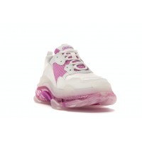 Женские кроссовки Balenciaga Triple S White Pink (W)