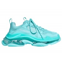 Женские кроссовки Balenciaga Triple S Clear Sole Blue (W)