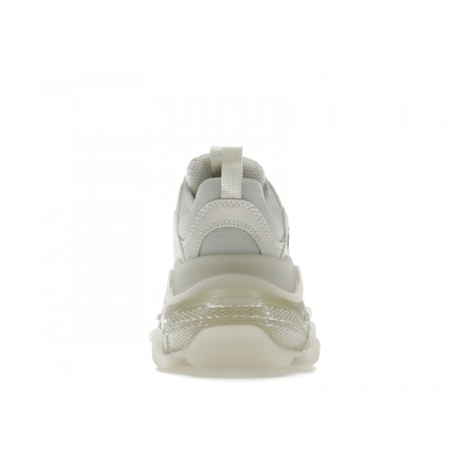 Кроссы Balenciaga Triple S Clear Sole Light Beige (W) - женская сетка размеров