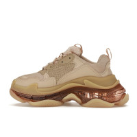 Женские кроссовки Balenciaga Triple S Clear Sole Beige (W)