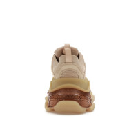Женские кроссовки Balenciaga Triple S Clear Sole Beige (W)