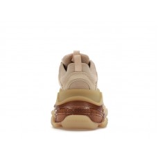 Женские кроссовки Balenciaga Triple S Clear Sole Beige (W)