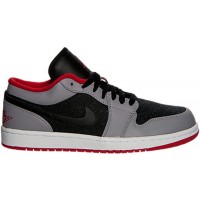 Jordan 1 Low Black Gym Red Cement