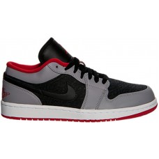 Jordan 1 Low Black Gym Red Cement