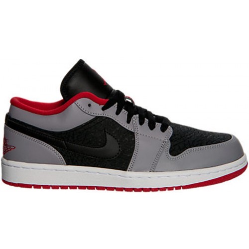 Air Jordan 1 Retro Low Cement Grey Black - мужская сетка размеров